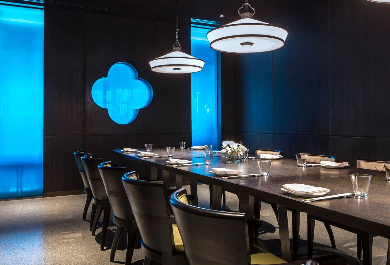 Yauatcha restaurant interior, Riyadh