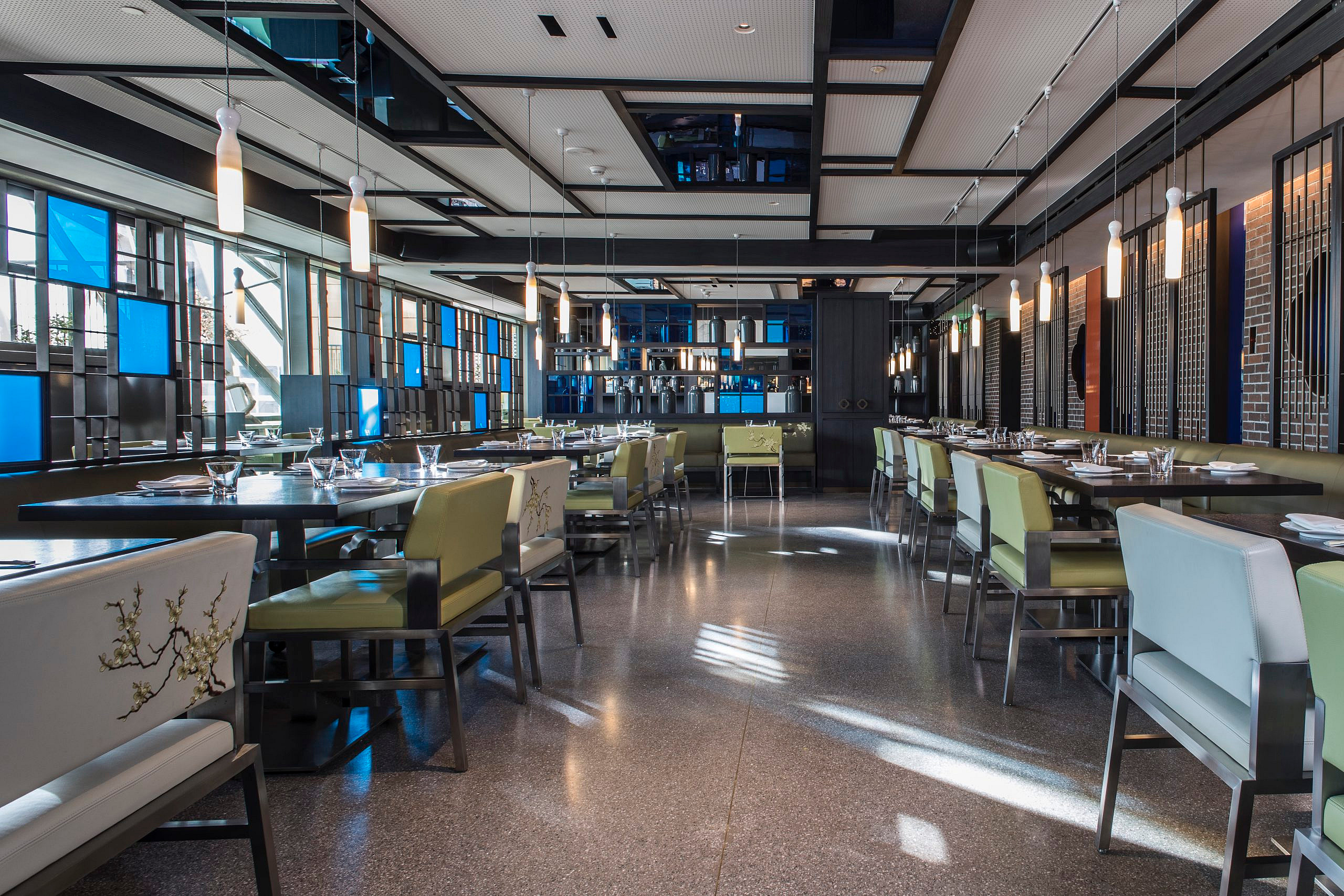 Yauatcha restaurant interior, Riyadh