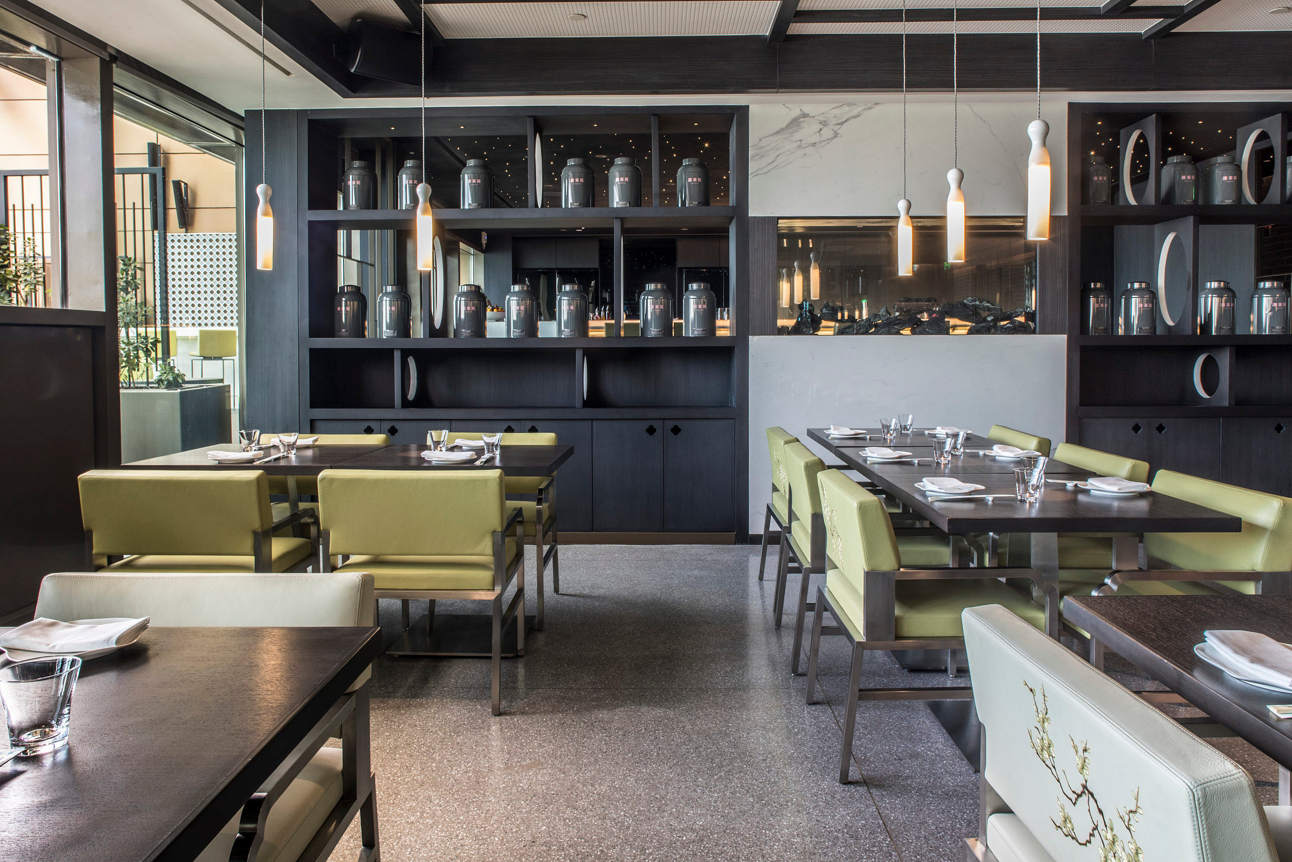 Yauatcha restaurant interior, Riyadh