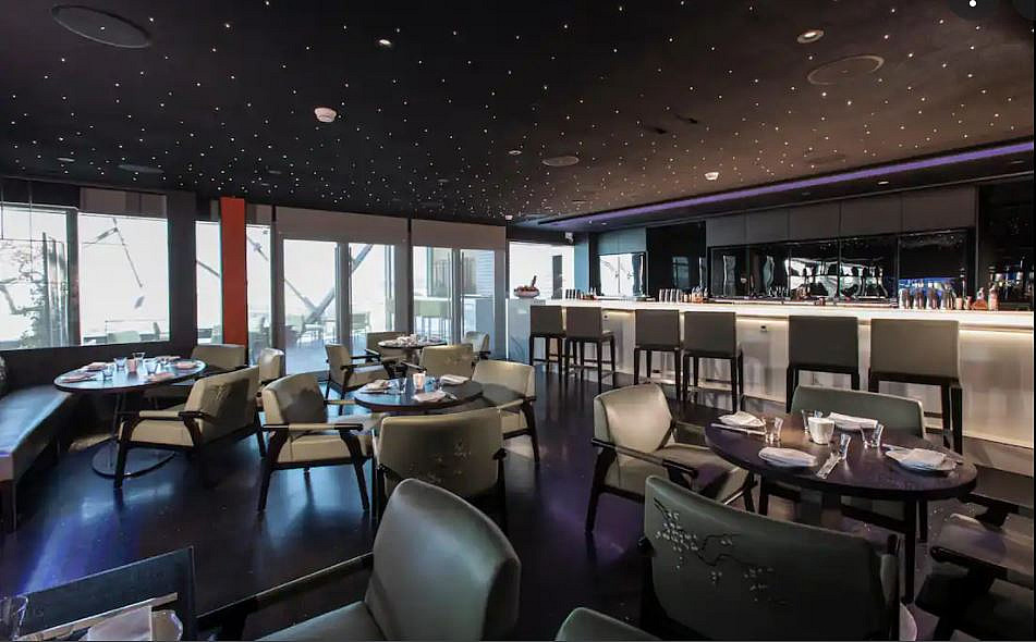 Yauatcha restaurant interior, Riyadh